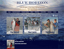 Tablet Screenshot of bluehorizonsportfishing.net